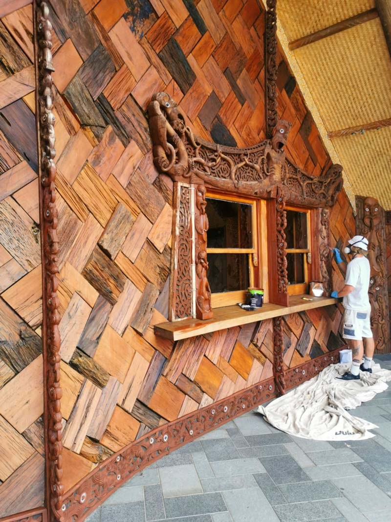 Marae painting project by Esto Painters