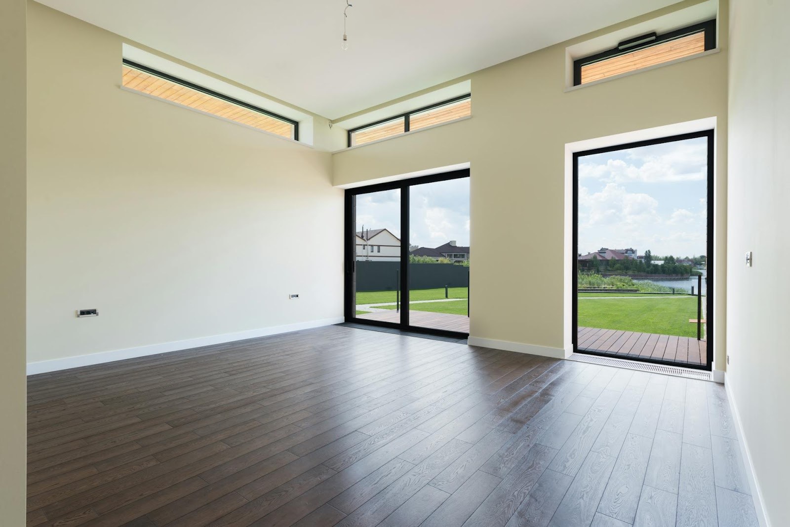 new build - lounge space painting project by Esto Painters
